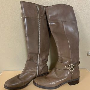 Michael Kors Leather Boots